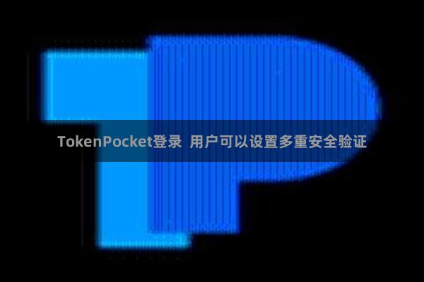 TokenPocket登录 用户可以设置多重安全验证